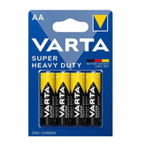 Baterii Varta SupeLife AA 1.5v zinc carbon set 4 bucati